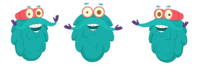 Animated Character Device mark 5494868 Trademark