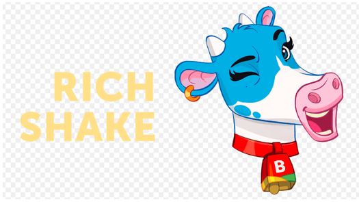 Rich Shake With Winkin Cow Device Device mark 5496320 Trademark