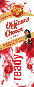 Officer's Choice Elite Whisky Ready Mix Device mark 5498365 Trademark