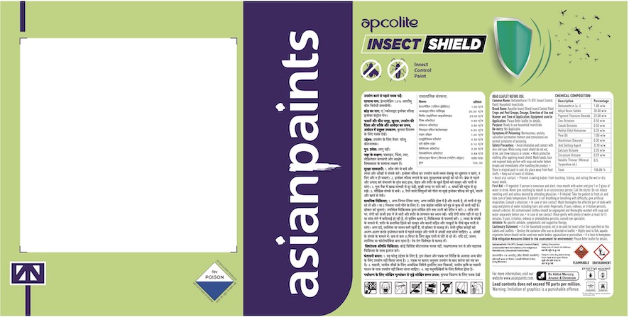 Asian Paints Apcolite Insect Shield Device mark 5498866 Trademark