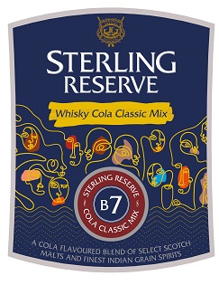 Sterling Reserve B7 Whisky Cola Classic Mix Device mark 5503639 Trademark