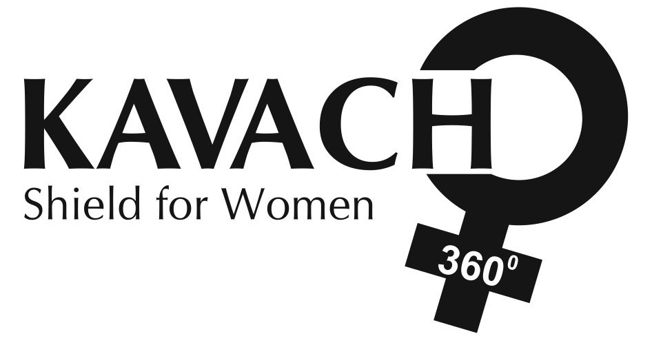 Kavach 360 With Tagline Shield For Women (device) Device mark 5503711 Trademark