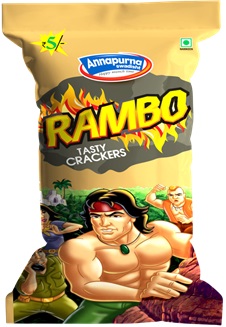 Annapurna Swadisht Rambo Tasty Crackers Device mark 5505143 Trademark