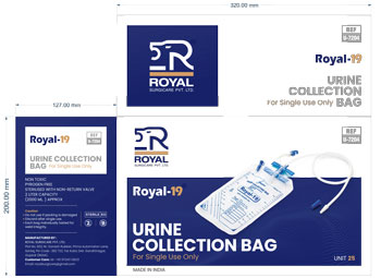 Royal-19 Urine Collection Bag Device mark 5506427 Trademark