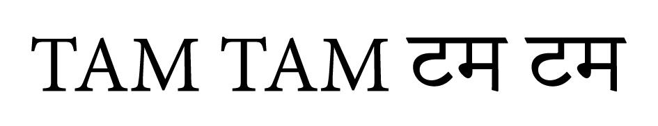 Tam Tam (in English & Hindi) Device mark 5508101 Trademark