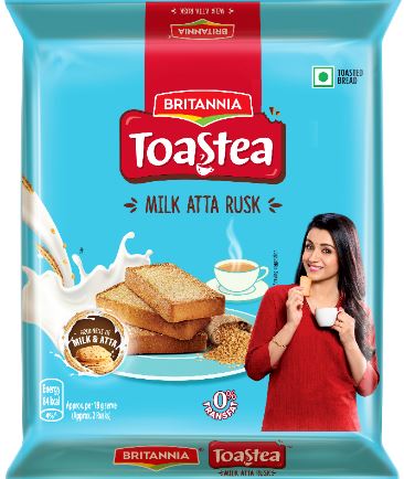 Britannia Toastea Milk Atta Rusk Device mark 5509362 Trademark