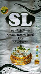 Sl Steam Katarni (bpt) Rice (label) Device mark 5510582 Trademark