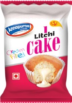 Label Cream Filled Cake Litchi Device mark 5510640 Trademark