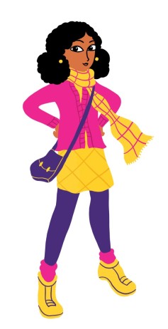 Device Of Girl With Black Wavy Hair Etc. Device mark 5522243 Trademark