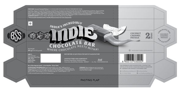 Bombay Sweet Shop Indie Bar Device mark 5523295 Trademark