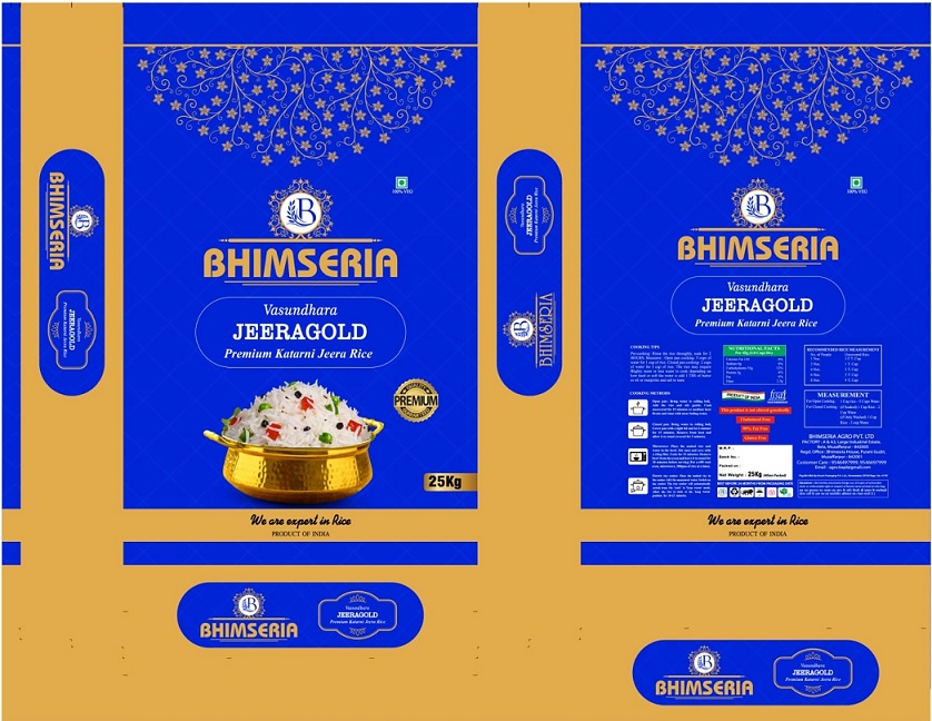 Bhimseria Vasundhara Jeera Gold Device mark 5526554 Trademark