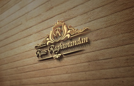 Logo Of "r" Underneath Raas Raghunandan Device mark 5542657 Trademark
