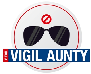 V For Vigil Aunty Device Device mark 5541238 Trademark