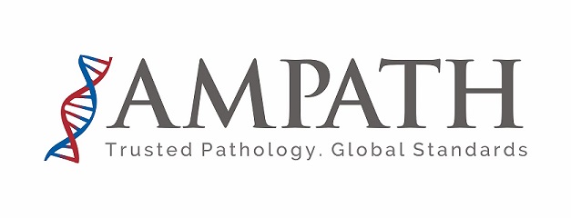 Ampath – Trusted Pathology. Global Standards Logo Device mark 5548539 Trademark