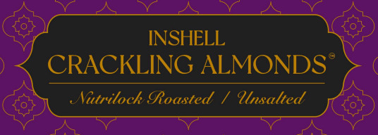 Inshell Crackling Almonds Nutrilock Roasted / Unsalted Device mark 5551004 Trademark