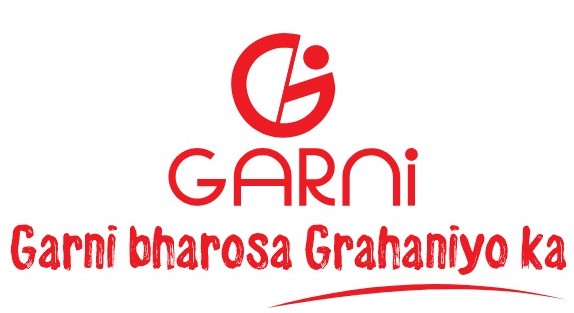 Garni Logo Garni Written Along With Tag Line Garni Bharosa Grahaniyo Ka Device mark 5553626 Trademark