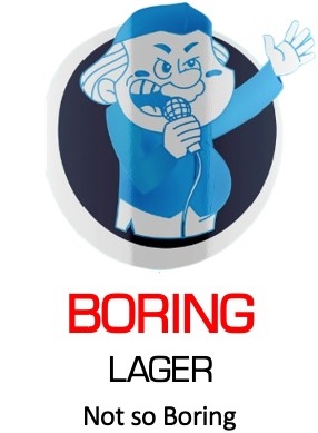 Boring Lager With Unique Logo And Tagline Not So Boring Device mark 5552800 Trademark