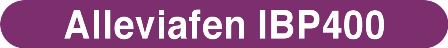 Alleviafen Ibp400 Device mark 5556794 Trademark