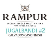 Rampur Indian Single Malt Whisky Non-chill Filtered Jugalbandi #2 Calvados Cask Finish (label) Device mark 5565198 Trademark