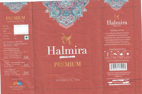Halmira Premium Device mark 5565844 Trademark