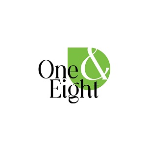 One & Eight Device mark 5572370 Trademark