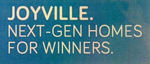Joyville. Next - Gen Homes For Winners. Device mark 5582056 Trademark