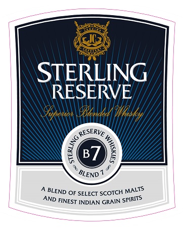 Sterling Reserve B7 Superior Blended Whisky Device mark 5206600 Trademark