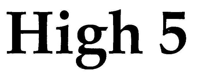 High 5 ( Logo, Device And Numeral) Device mark 5267474 Trademark