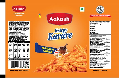 Aakash Krispy Karare Device mark 5294769 Trademark