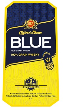 Officer's Choice Blue Rich Grain Whisky Device mark 5316754 Trademark