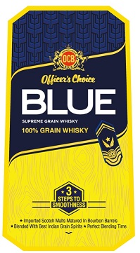 Officer's Choice Blue Supreme Grain Whisky Device mark 5316755 Trademark