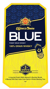 Officer’s Choice Blue Finest Grain Whisky Device mark 5589486 Trademark
