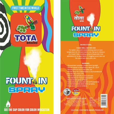 Tota Fountain Spray Device mark 5617386 Trademark