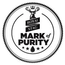 Royal Stag Mark Of Purity (label) Device mark 5620824 Trademark