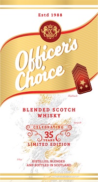 Officer’s Choice Blended Scotch Whisky Device mark 5621307 Trademark
