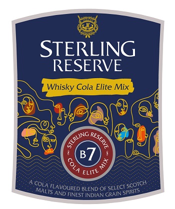 Sterling Reserve B7 Whisky Cola Elite Mix Device mark 5622723 Trademark
