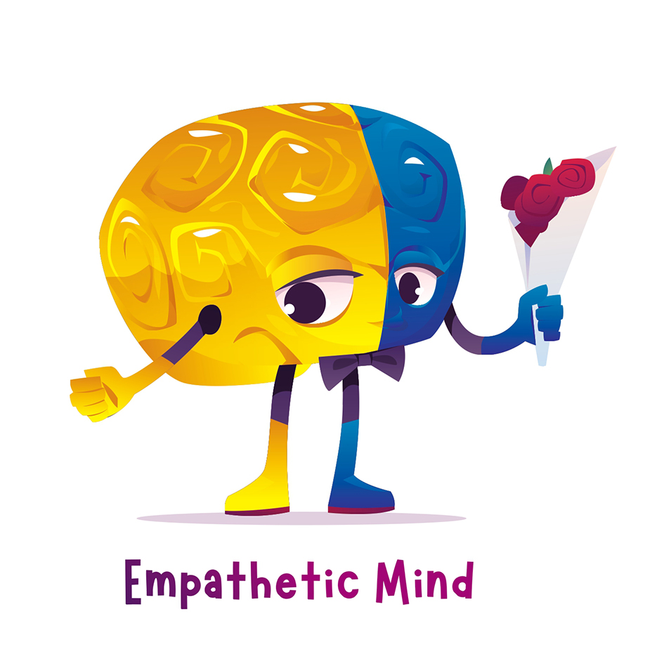 Empathetic Mind (with Device Of Cartoon) Device mark 5626519 Trademark