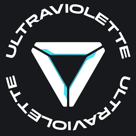 Ultraviolette With Inverted Triangle Logo (white) Device mark 5627002 Trademark