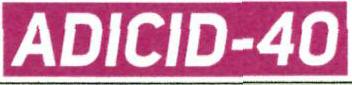 Adicid-40 Device mark 5628346 Trademark