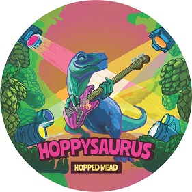 Hoppysaurus Hopped Mead Device mark 5603768 Trademark