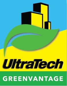 Ultratech Greenvantage ( Logo And Device) Device mark 5606425 Trademark