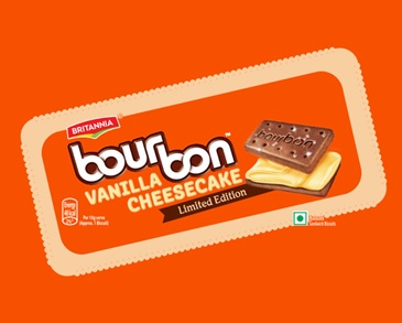Britannia Bourbon Vanilla Cheesecake Device mark 5635458 Trademark