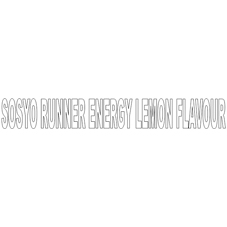 Sosyo Runner Energy Lemon Flavour Device mark 5636634 Trademark