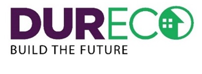 Dureco -build The Future ( Logo And Device With Tagline) Device mark 5638306 Trademark