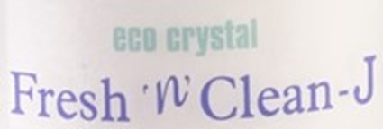 Eco Crystal Fresh 'n' Clean 'j (device) Device mark 5648303 Trademark