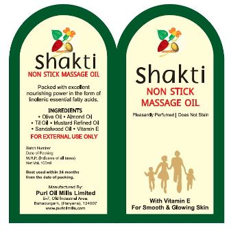 Shakti Massage Oil Device mark 5655996 Trademark