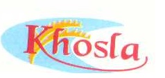 Khosla With Device Device mark 5654722 Trademark
