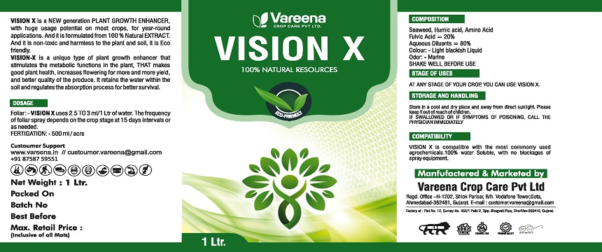 Label Of Vision X Device mark 5672304 Trademark