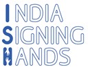 India Signing Hands (logo) Device mark 5675724 Trademark