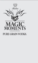 M2 Magic Moments Pure Grain Vodka (label) Device mark 5687079 Trademark